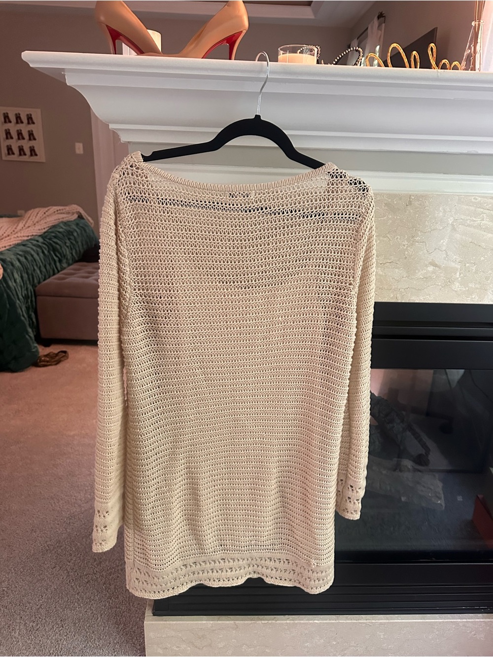Z supply Calabria Crochet Sweater Dress - Picture 5 of 7